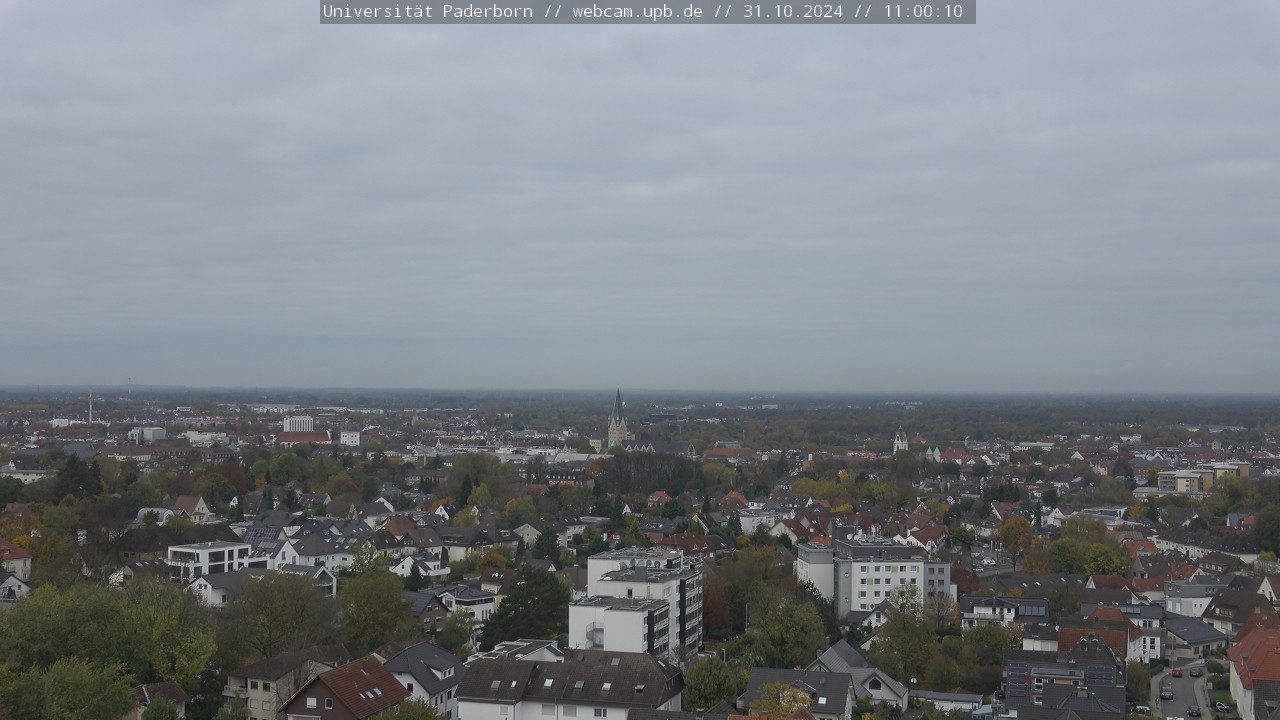 Webcam Paderborn - Towercam Universitt Paderborn