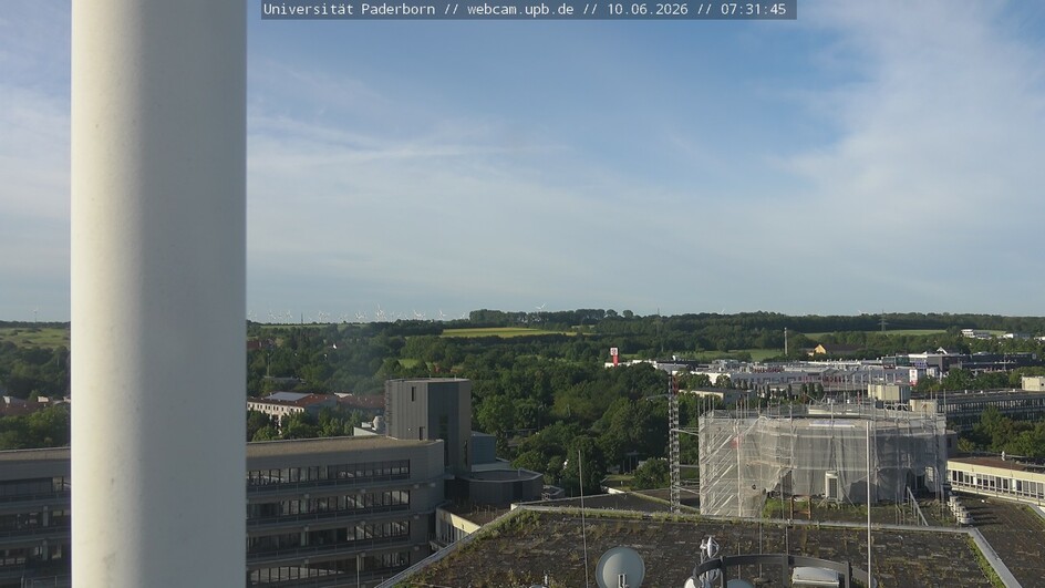 Webcam Paderborn - Towercam Universit�t Paderborn