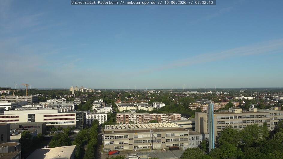 Webcam Paderborn - Towercam Universit�t Paderborn