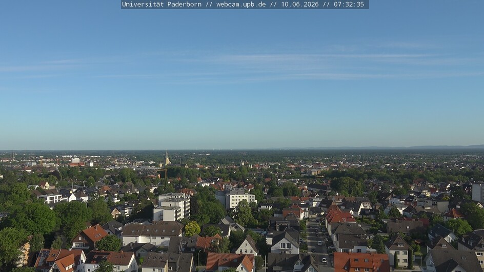 Webcam Paderborn - Towercam Universit�t Paderborn