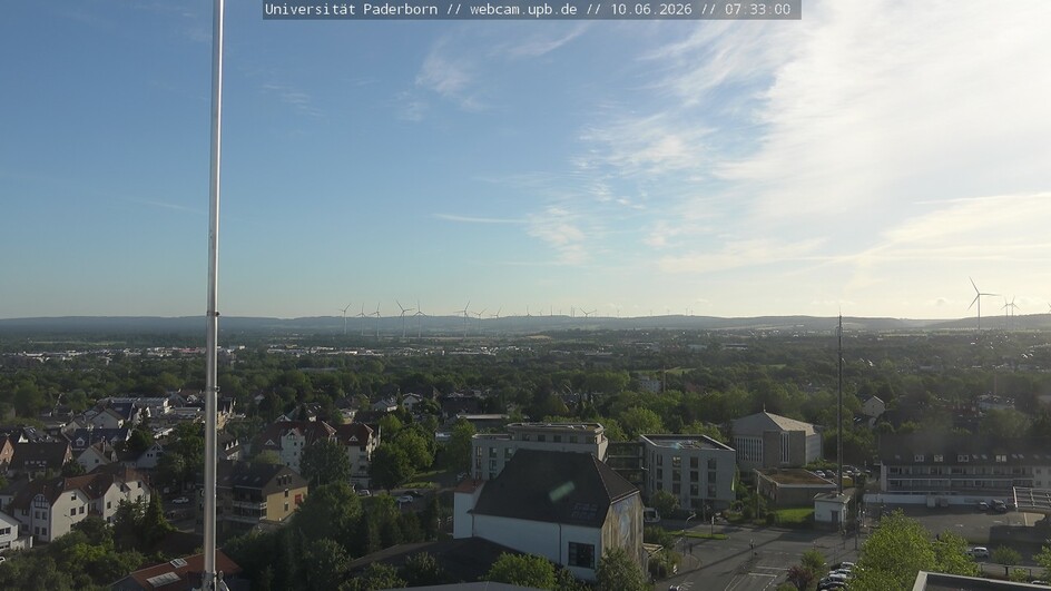 Webcam Paderborn - Towercam Universit�t Paderborn