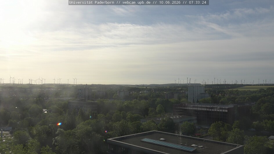 Webcam Paderborn - Towercam Universit�t Paderborn