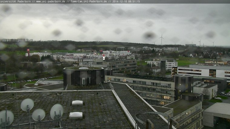 Webcam Paderborn - Towercam Universit�t Paderborn