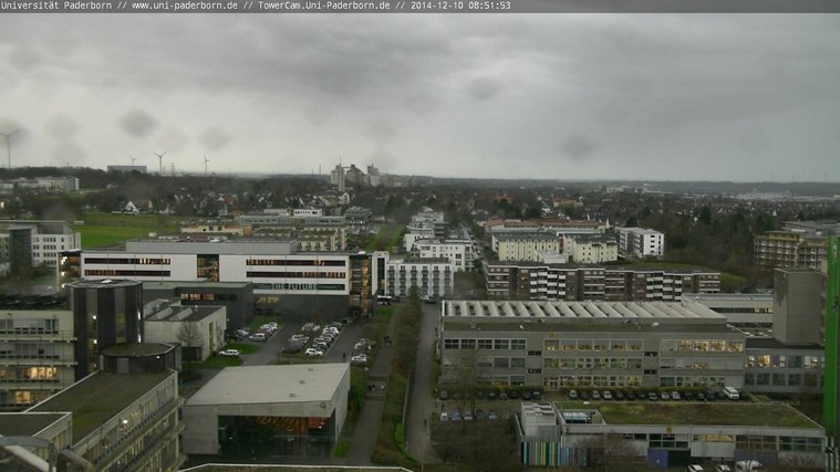 Webcam Paderborn - Towercam Universit�t Paderborn