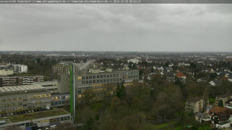 Webcam Paderborn - Towercam Universit�t Paderborn